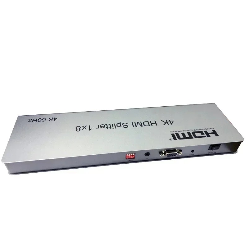 4K 60hz HDMI 2.0 1x8 Splitter 2 4 6 8 Channel Video Output 1x2 1x4 HDMI Splitter Video Converter EDID RS232 for PS4 